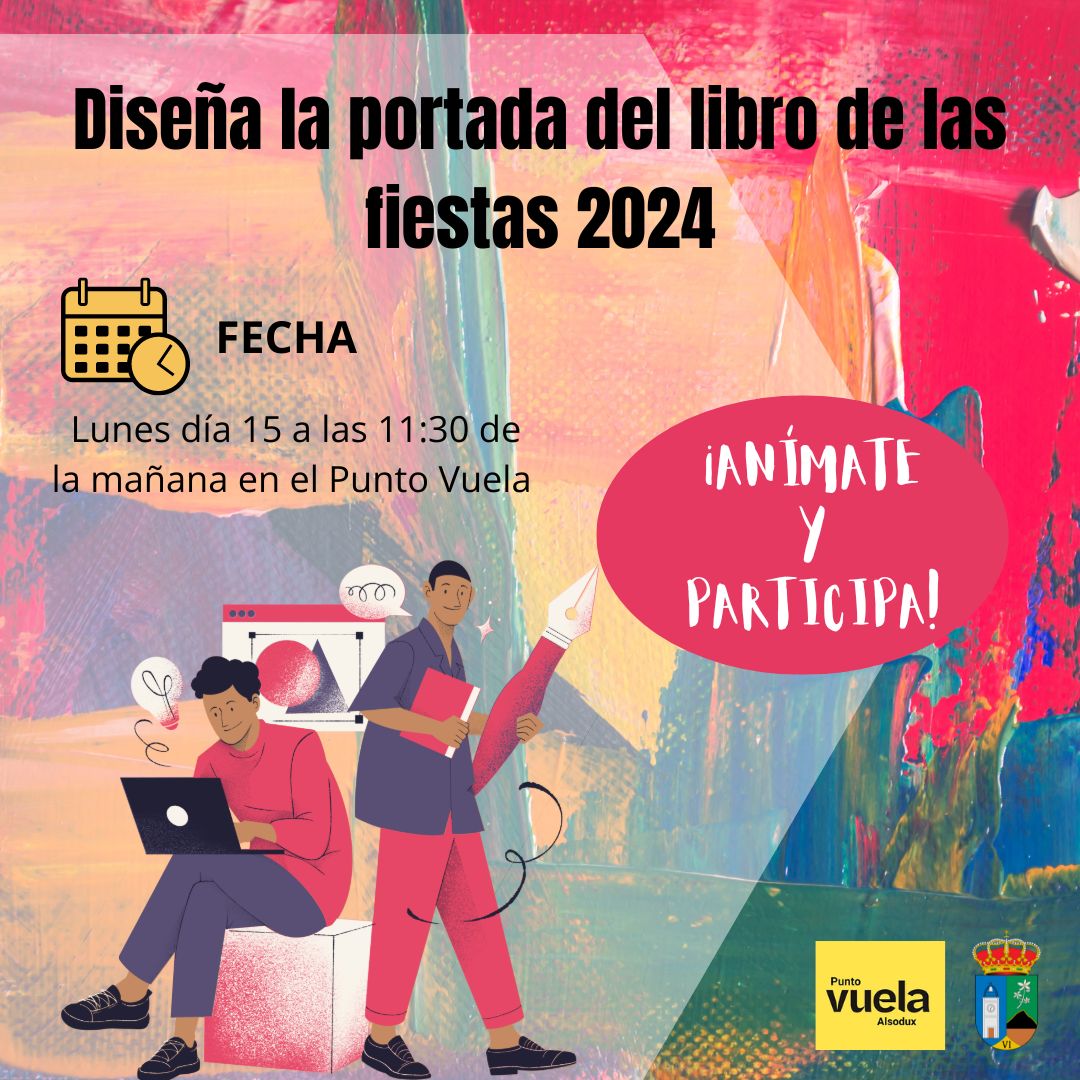 TALLER DISEÑA LA PORTADA DEL LIBRO DE LAS FIESTAS